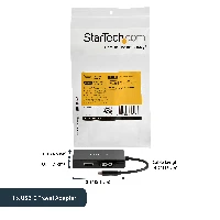 StarTech.com USB-C Multiport Video Adapter - 3-in-1 - 4K 30Hz - Black, USB Type-C, DVI output, HDMI output, VGA (D-Sub) output, 3840 x 2160 pixels