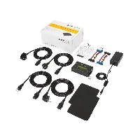 StarTech.com 11 Standalone Hard Drive Duplicator & Eraser, SATA HDD/SSD Disk Cloner & Eraser, LCD display, TAA Compliant, OS Independent, 4000 GB, 2.5,3.5