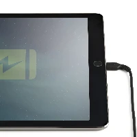 StarTech.com 6 inch (15cm) Durable Black USB-A to Lightning Cable - Heavy Duty Rugged Aramid Fiber USB Type A to Lightning Charger/Sync Power Cord - Apple MFi Certified iPad/iPhone 12, Black, USB A, Lightning, 0.15 m, Male, Male