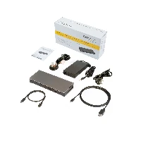 StarTech.com Thunderbolt 3 Dock - Dual Monitor 4K 60Hz TB3 Laptop Docking Station with DisplayPort - 85W Power Delivery Charging - 6-Port USB 3.0 Hub, SD 4.0, GbE, Audio - Windows & Mac, Wired, USB 3.2 Gen 1 (3.1 Gen 1) Type-C, 85 W, 3.5 mm, 10,100,1000 Mbit/s, Black