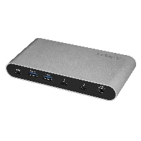 StarTech.com External Thunderbolt 3 to USB Controller - 3 Dedicated USB Host Chips - 1 Each for 5Gbps USB-A Ports, 1 Shared Between 10Gbps USB-C & USB-A Ports - TB3 Daisy Chain - Self Power, Wired, Thunderbolt 3, Black, Silver, 20 Gbit/s, Aluminium, Any brand