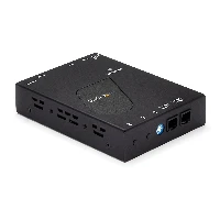 StarTech.com HDMI Video Over IP Gigabit LAN Ethernet Receiver for ST12MHDLAN - 1080p, 1920 x 1200 pixels, AV receiver, 100 m, Black