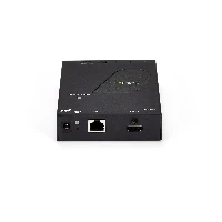 StarTech.com HDMI Video Over IP Gigabit LAN Ethernet Receiver for ST12MHDLAN - 1080p, 1920 x 1200 pixels, AV receiver, 100 m, Black