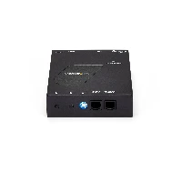 StarTech.com HDMI Video Over IP Gigabit LAN Ethernet Receiver for ST12MHDLAN - 1080p, 1920 x 1200 pixels, AV receiver, 100 m, Black