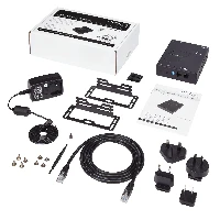 StarTech.com HDMI Video Over IP Gigabit LAN Ethernet Receiver for ST12MHDLAN - 1080p, 1920 x 1200 pixels, AV receiver, 100 m, Black