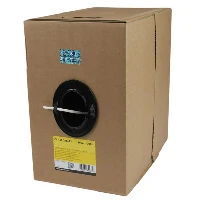 StarTech.com Bulk Cat 5e Ethernet Cable - 1000 ft. - Solid - CMR-Rated - White, 304.9 m, Cat5e, U/UTP (UTP)