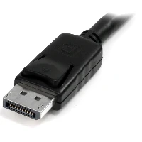 StarTech.com 3ft (1m) Panel Mount DisplayPort Cable - 4K x 2K - DisplayPort 1.2 Extension Cable Male to Female - DP Video Extender Cord with Panel Mount DP Connector - DP Monitor Cable, 0.9 m, DisplayPort, DisplayPort, Male, Female, 4096 x 2160 pixels