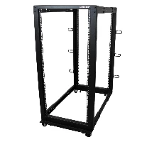 StarTech.com 25U Open Frame Server Rack - 4 Post Adjustable Depth (22