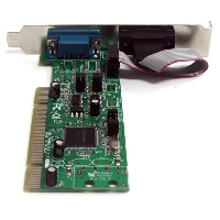 StarTech.com 2 Port PCI RS422/485 Serial Adapter Card with 161050 UART, PCI/PCI-X, Serial, RS-422, RS-485, CE, FCC, SystemBase -SB16C1052PCI, 128 Kbit/s