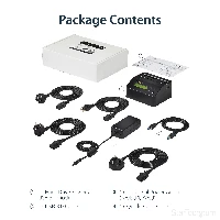 StarTech.com Single Bay Hard Drive Eraser, Standalone HDD/SSD Sanitizer, USB 3.0 to SATA II (3 Gbps), 9 Erase Modes, LCD Display, Secure Erase Hard Disk Sanitizer Dock, DB-9 Printer Port, TAA Compliant, Serial ATA, Serial ATA II, IDE, M.2, 2.5,3.5
