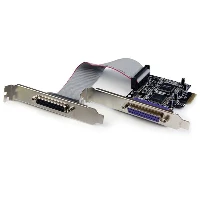 StarTech.com 2 Port PCI Express / PCI-e Parallel Adapter Card  IEEE 1284 with Low Profile Bracket, PCIe, Parallel, Multicolour, ASIX/MosChip MCS9865, 0 - 40 C, -20 - 60 C