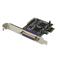 StarTech.com 2 Port PCI Express / PCI-e Parallel Adapter Card  IEEE 1284 with Low Profile Bracket, PCIe, Parallel, Multicolour, ASIX/MosChip MCS9865, 0 - 40 C, -20 - 60 C