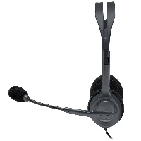 Logitech H111, Wired, Office/Call center, 20 - 20000 Hz, 74 g, Headset, Grey