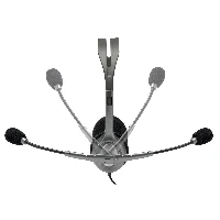 Logitech H111, Wired, Office/Call center, 20 - 20000 Hz, 74 g, Headset, Grey