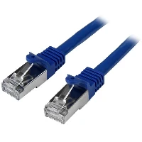 StarTech.com Cat6 Patch Cable - Shielded (SFTP) - 0.5 m, Blue, 0.5 m, Cat6, S/FTP (S-STP), RJ-45, RJ-45