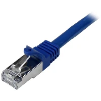 StarTech.com Cat6 Patch Cable - Shielded (SFTP) - 0.5 m, Blue, 0.5 m, Cat6, S/FTP (S-STP), RJ-45, RJ-45