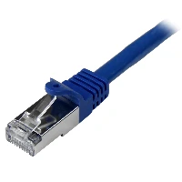 StarTech.com Cat6 Patch Cable - Shielded (SFTP) - 2 m, Blue, 2 m, Cat6, SF/UTP (S-FTP), RJ-45, RJ-45