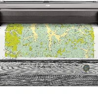 HP Designjet T1700 44-in PostScript Printer, Thermal inkjet, 2400 x 1200 DPI, HP-GL/2, PDF 1.7, PostScript 3, TIFF, URF, Cyan, Grey, Magenta, Matte black, Photo black, Yellow, 116 pph, 0.1%