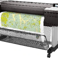 HP Designjet T1700 44-in PostScript Printer, Thermal inkjet, 2400 x 1200 DPI, HP-GL/2, PDF 1.7, PostScript 3, TIFF, URF, Cyan, Grey, Magenta, Matte black, Photo black, Yellow, 116 pph, 0.1%