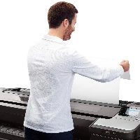 HP Designjet T1700 44-in PostScript Printer, Thermal inkjet, 2400 x 1200 DPI, HP-GL/2, PDF 1.7, PostScript 3, TIFF, URF, Cyan, Grey, Magenta, Matte black, Photo black, Yellow, 116 pph, 0.1%