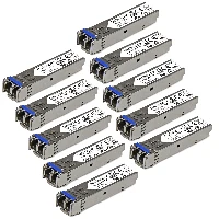 StarTech.com HP J4859C Compatible SFP Transceiver Module - 1000BASE-LX - 10 Pack10 pack HPE J4859C Compatible SFP Module - 1000BASE-LX - 1GbE Single Mode /Multi Mode Fiber Optic Transceiver - 1GE Gigabit Ethernet SFP - LC 10km - 1310nm - DDM HPE 1400, 1700, 1820, Fiber optic, 1250 Mbit/s, SFP, LC, LX, 10000 m