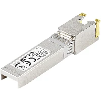 StarTech.com MSA Compliant SFP+ Transceiver Module - 10GBASE-TMSA Uncoded SFP+ Module - 10GBASE-T - SFP to RJ45 Cat6/Cat5e - 10GE Gigabit Ethernet SFP+ - RJ-45 30m, Copper, 10000 Mbit/s, SFP+, 30 m, IEEE 802.3an, Full