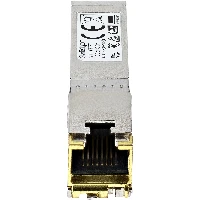 StarTech.com MSA Compliant SFP+ Transceiver Module - 10GBASE-TMSA Uncoded SFP+ Module - 10GBASE-T - SFP to RJ45 Cat6/Cat5e - 10GE Gigabit Ethernet SFP+ - RJ-45 30m, Copper, 10000 Mbit/s, SFP+, 30 m, IEEE 802.3an, Full