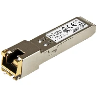 StarTech.com Cisco Meraki MA-SFP-1GB-TX Compatible SFP Module - 1000BASE-T - SFP to RJ45 Cat6/Cat5e - 10/100/1000 Mbps - RJ-45 100m - Cisco Meraki MS225, MX400, MS250, Copper, 1000 Mbit/s, SFP, TX, 100 m, IEEE 802.3ab, IEEE 802.3i, IEEE 802.3u
