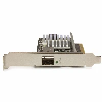StarTech.com 1-Port 10G Open SFP+ Network Card - PCIe - Intel Chip - MM/SM, Internal, Wired, PCI Express, Fiber, 10000 Mbit/s, Black
