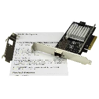StarTech.com 1-Port 10G Open SFP+ Network Card - PCIe - Intel Chip - MM/SM, Internal, Wired, PCI Express, Fiber, 10000 Mbit/s, Black