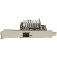 StarTech.com 1-Port 10G SFP+ Fiber Optic Network Card - PCIe - Intel Chip - MM, Internal, Wired, PCI Express, Fiber, 20000 Mbit/s, Black