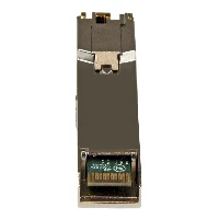 StarTech.com MSA Compliant SFP Transceiver Module - 1000BASE-TXMSA Uncoded SFP Module - 1000BASE-TX - SFP to RJ45 Cat6/Cat5e - 1GE Gigabit Ethernet SFP - RJ-45 100m, Copper, 1000 Mbit/s, SFP, TX, 100 m, IEEE 802.3z