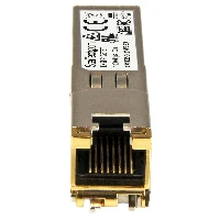 StarTech.com Juniper EX-SFP-1GE-T Compatible SFP Transceiver Module - 10/100/1000BASE-TJuniper EX-SFP-1GE-T Compatible SFP Module - 1000BASE-T - SFP to RJ45 Cat6/Cat5e - 1GE Gigabit Ethernet SFP - RJ-45 100m, Copper, 1000 Mbit/s, SFP, EX, 100 m, IEEE 802.3, IEEE 802.3ab, IEEE 802.3u