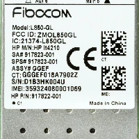 HP XMM 7360 LTE-Advance WWAN, 42 mm, 30 mm, 2.3 mm, 6.2 g