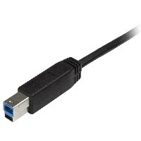 StarTech.com USB-C to USB-B Cable - M/M - 2 m (6 ft.) - USB 3.0, 2 m, USB C, USB B, USB 3.2 Gen 1 (3.1 Gen 1), Male/Male, Black