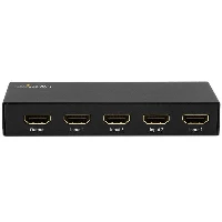 StarTech.com 4-Port HDMI Automatic Switch - 4K 60Hz, HDMI, Black, 60 Hz, 1280 x 720 (HD 720), 1920 x 1080 (HD 1080), 1920 x 1200 (WUXGA), 2560 x 1600 (WQXGA), 3840 x 2160, Power, 3840 x 2160 pixels