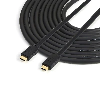 StarTech.com 23ft (7m) Premium Certified HDMI 2.0 Cable with Ethernet - High Speed Ultra HD 4K 60Hz HDMI Cable HDR10 - Long HDMI Cord (Male/Male Connectors) - For UHD Monitors, TVs, Displays, 7 m, HDMI Type A (Standard), HDMI Type A (Standard), Audio Return Channel (ARC), Black