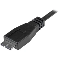 StarTech.com USB-C to Micro-B Cable - M/M - 1m (3ft) - USB 3.1 (10Gbps), 1 m, USB C, Micro-USB B, USB 3.2 Gen 2 (3.1 Gen 2), Male/Male, Black
