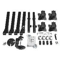 StarTech.com Desk Mount Quad Monitor Arm - Ergonomic VESA 4 Monitor Mount 2x2 up to 27