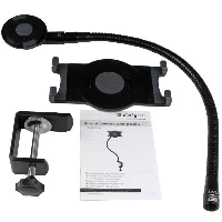 StarTech.com Gooseneck Tablet Holder - Bendable Tablet Arm, Tablet/UMPC, Active holder, Indoor, Black