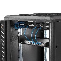 StarTech.com 2U Server Rack Shelf - Universal Rack Mount Cantilever Shelf for 19