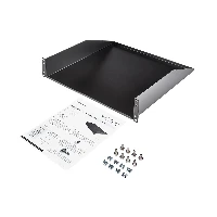 StarTech.com 2U Server Rack Shelf - Universal Rack Mount Cantilever Shelf for 19