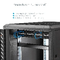 StarTech.com 2U Server Rack Shelf - Universal Rack Mount Cantilever Shelf for 19