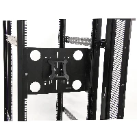 StarTech.com Universal Swivel VESA LCD Mounting Bracket for 19in Rack or Cabinet, Mounting bracket, Black, Steel, 16 kg, 7U, EIA RS310-D