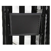 StarTech.com Universal Swivel VESA LCD Mounting Bracket for 19in Rack or Cabinet, Mounting bracket, Black, Steel, 16 kg, 7U, EIA RS310-D