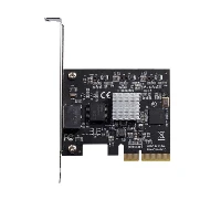 StarTech.com 1-Port PCIe 10GBase-T / NBASE-T Ethernet Network Card, Internal, Wired, PCI Express, Ethernet, 10000 Mbit/s, Black, Stainless steel