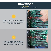 StarTech.com x4 PCI Express to SFF-8643 Adapter for PCIe NVMe U.2 SSD, PCIe, U.2, Full-height / Low-profile, PCIe 3.0, Red, 5 - 50 C