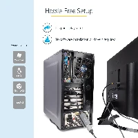 StarTech.com DVI to DisplayPort Adapter - USB Power - 1920 x 1200 - DVI to DisplayPort Converter - Video Adapter - DVI-D to DP, 0.254 m, DVI-D, DisplayPort, Male, Female, Straight