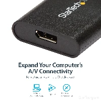 StarTech.com USB 3.0 to DisplayPort Adapter - 4K 30Hz, 3.2 Gen 1 (3.1 Gen 1), USB Type-A, DisplayPort output, 3840 x 2160 pixels