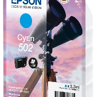 Epson Singlepack Cyan 502 Ink, Standard Yield, 3.3 ml, 165 pages, 1 pc(s)